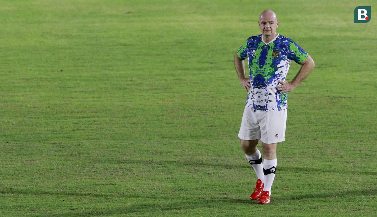 Kedatangan FIFA ke Indonesia bertujuan untuk membantu PSSI dalam transformasi sepak bola Indonesia paska tragedi Kanjuruhan yang merenggut ratusan nyawa. (Bola.com/M Iqbal Ichsan)
