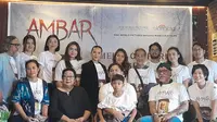 Selamatan film Ambar di kawasan Kramat Pela, Jakarta Selatan (Vera Utami)