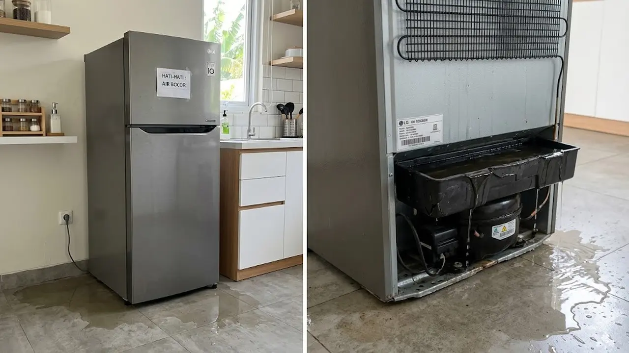 8 Penyebab Kulkas Bocor Air dan Cara Mengatasinya, Jangan Dibiarkan Terlalu Lama