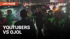 Dinilai Kasar saat Bikin Konten, YouTuber Bentrok dengan Ojol