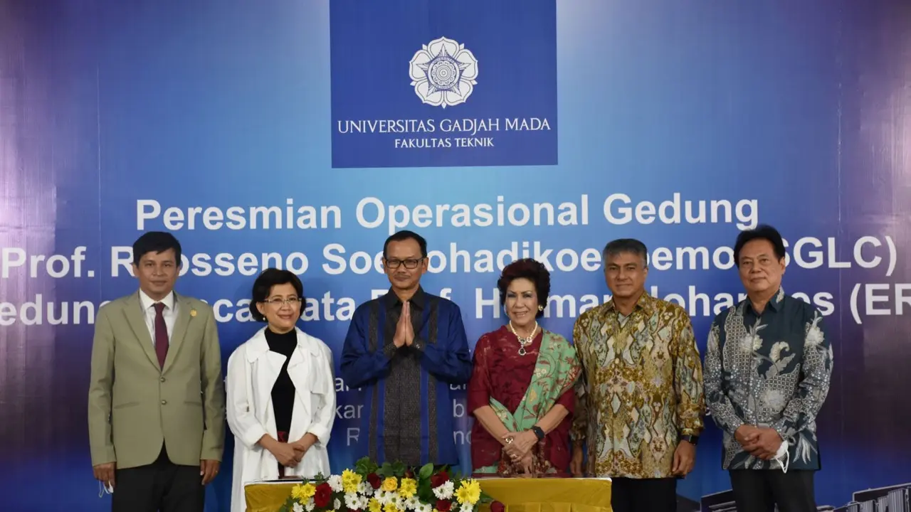 Peresmian bangunan baru SGLC dengan sebutan Gedung Prof Roosseno Soerjohadikoesoemo  pada  Selasa, 2 Agustus 2022. (Ist).