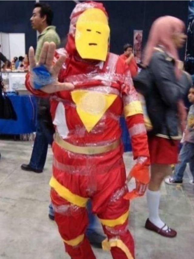 Tak Terlihat Seram, Kostum Halloween Ini Justru Terlihat Unik