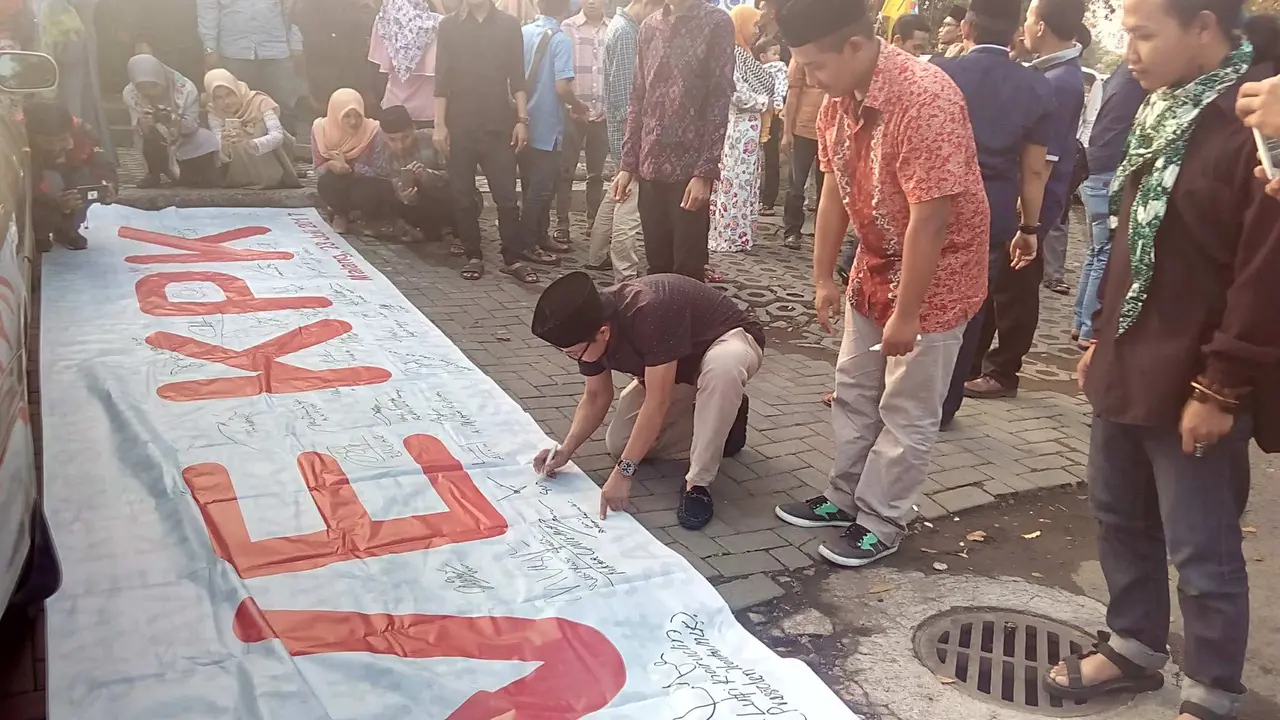 10 Ribu Tanda Tangan dari Malang untuk KPK