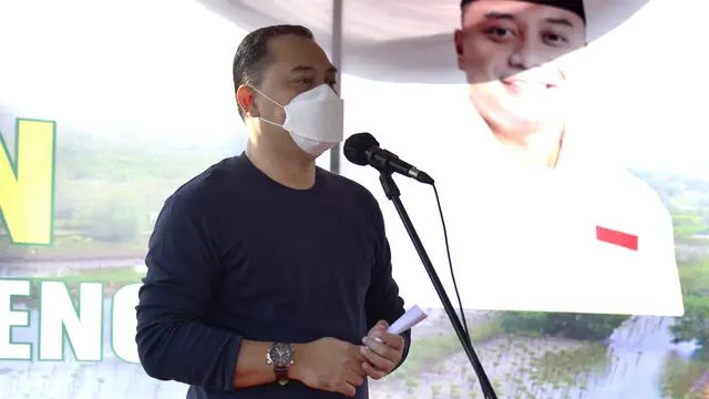 Wali Kota Surabaya Eri Cahyadi. (Dian Kurniawan/Liputan6.com)