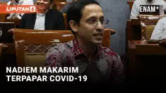 Mendikbud Ristek Nadiem Makarim terpapar COVID-19