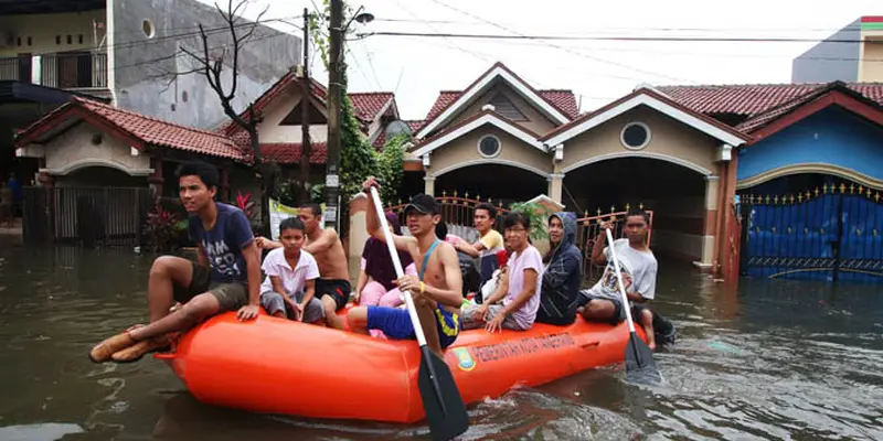 Ratusan Rumah di Tangerang Terendam Banjir