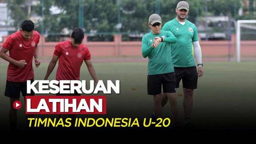 VIDEO: Keseruan Latihan Timnas Indonesia U-20 Jelang Laga Kontra Hongkong di Piala Asia 2023