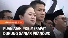 Ketua DPP PDI Perjuangan Bidang Politik, Puan Maharani memberi sinyal PKB untuk bisa berkoalisi mendukung Ganjar Pranowo dalam Pilpres 2024. Puan juga mengungkapkan bahwa cawapres pendamping Ganjar sudah dikerucutkan menjadi lima paslon satu di antar...