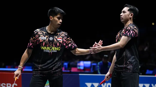 Sabar Karyaman Gutama/Moh Reza Pahlevi Isfahani - All England 2025 - Bulu Tangkis