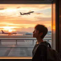 arti mimpi naik pesawat ©Ilustrasi dibuat AI