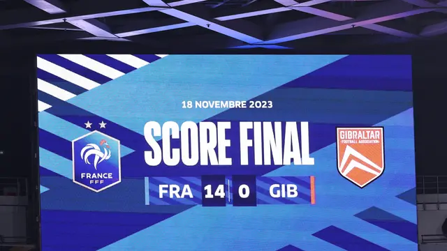 Prancis Vs Gibraltar