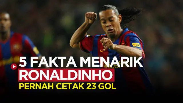 Berita video beberapa fakta menarik Ronaldinho, legenda sepak bola yang akan main di Stadion Kanjuruhan, Minggu besok (26/6/22)