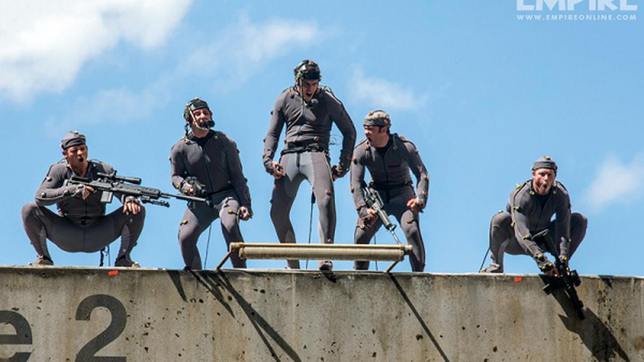 Mengintip Aktor Kera di Syuting Dawn of the Planet of the Apes