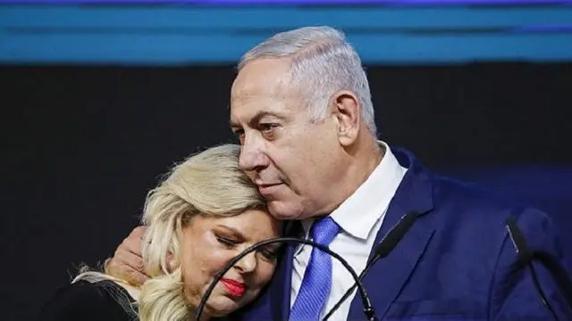 Perdana Menteri Israel Benjamin Netanyahu dan Istri Sara Netanyahu.