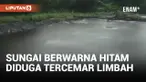 Diduga Tercemar Limbah Perusahaan Tambang, Sungai Berubah Hitam dan Ikan Mati