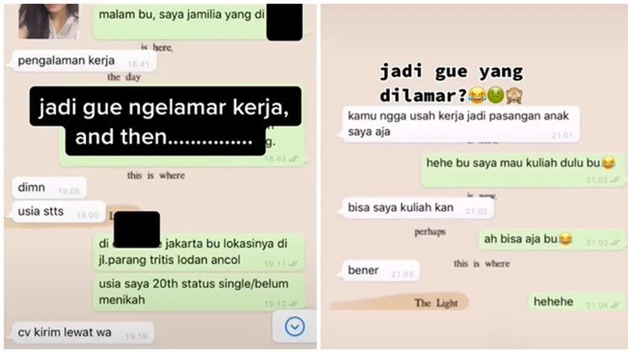 Niat Melamar Kerja, Wanita Ini Malah Dijodohkan dengan Anak HRD
