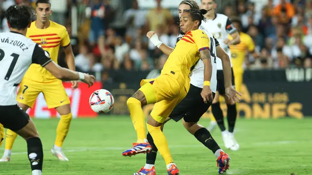 Bertandang ke Markas Valencia, Barcelona Raih Poin Penuh