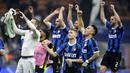 1. Inter Milan - Sepanjang sejarah Serie A Italia, Inter Milan menjadi satu-satunya tim yang tidak pernah merasakan degradasi. Total 18 gelar Scudetto sudah diraih klub yang bermarkas di Giuseppe Meazza itu.(AP/Luca Bruno)
