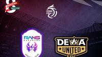 Liga 1 - RANS Nusantara FC dan Dewa United (Bola.com/Decika Fatmawaty)