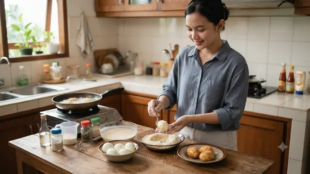 Resep Telur Rebus Crispy