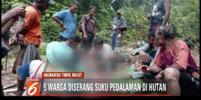 5 Orang Diserang Suku Pedalaman di Maluku Utara, 3 Meninggal Dunia