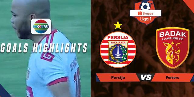 VIDEO: Highlights Liga 1 2019, Persija Vs Badak Lampung FC 0-1