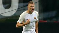 3. Edin Dzeko (AS Roma) - 7 Gol. (AP/Matteo Bazzi)