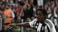 Pemain Juventus Samuel Mbangula. (Isabella BONOTTO / AFP)