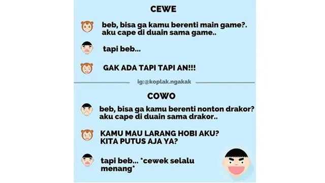7 Perbedaan Cewek dan Cowok di Berbagai Situasi, Bikin Senyum-Senyum Sendiri