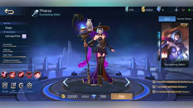 Pharsa: Enchanting Witch