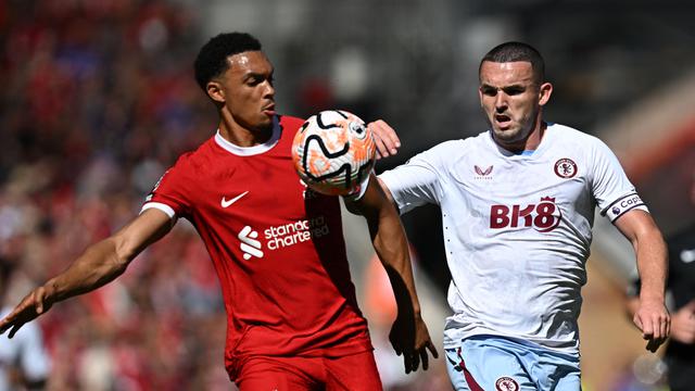 Trent Alexander-Arnold dan John McGin - Liverpool Vs Aston Villa di Premier League 2023/2024