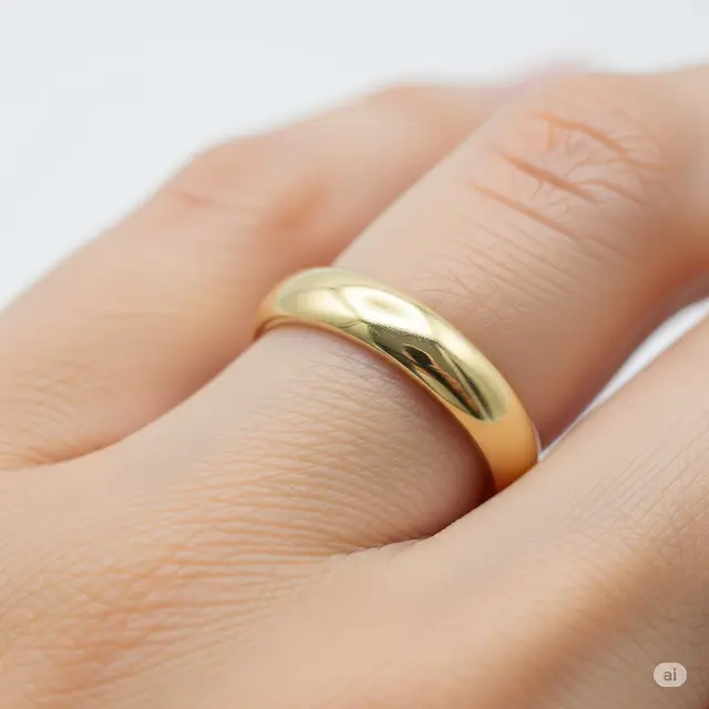 8 Pesona Model Cincin Emas Bulat untuk Tampilan Elegan