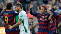 Messi Hat-trick, Barcelona Kembali Kuasai Klasemen La Liga