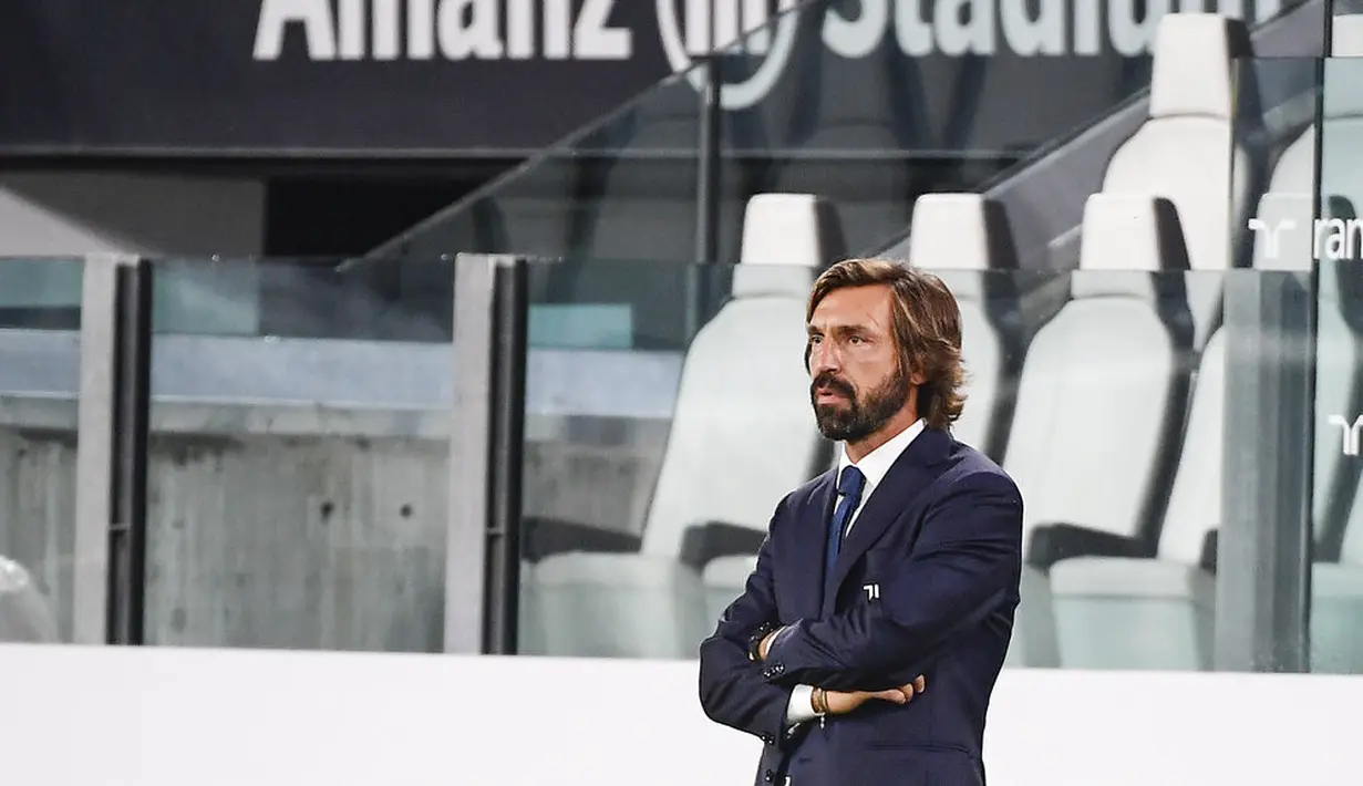 6. Andrea Pirlo (Juventus) - Sementara itu, pelatih anyar Si Nyonya Tua hanya menempati urutan keenam. Pirlo hanya mendapat bayaran 1,8 juta Euro atau setara Rp31,3 miliar per tahun. (Marco Alpozzi/LaPresse via AP)