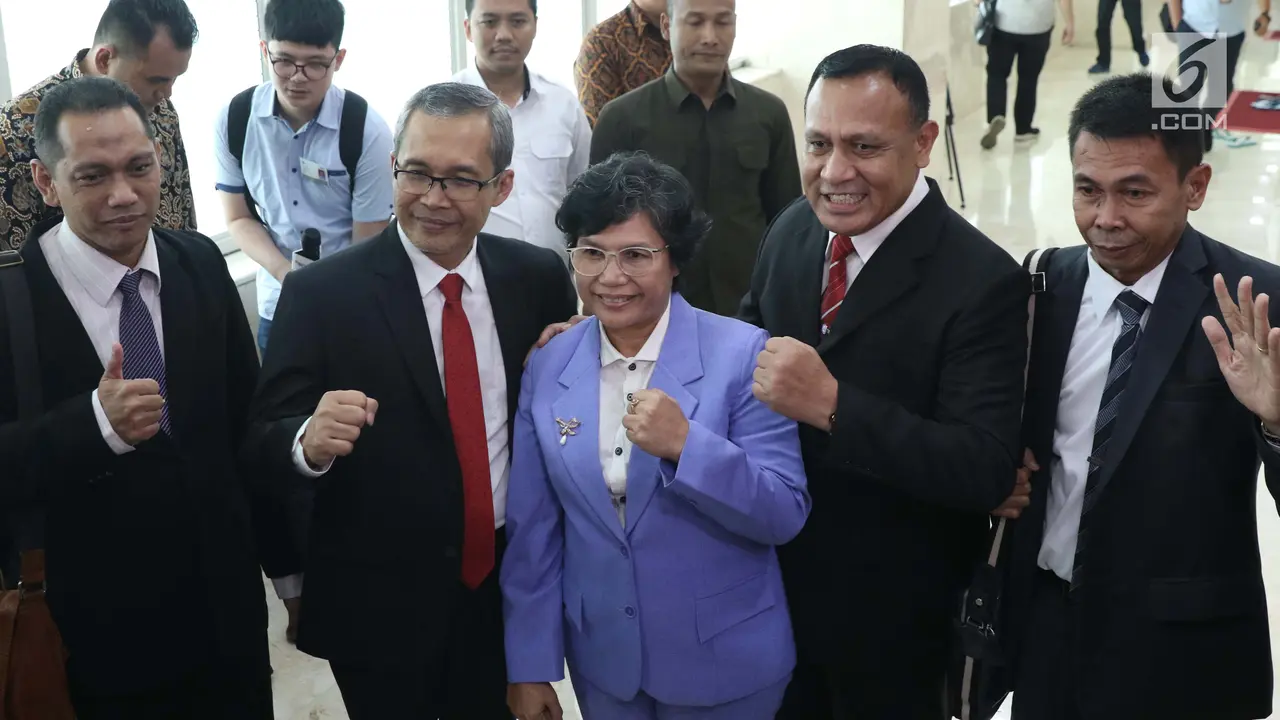 DPR Sahkan Pimpinan KPK Terpilih Periode 2019-202
