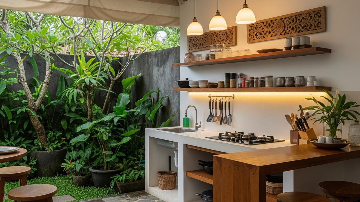 8 Tips Menata Dapur Outdoor Murah Tapi Elegan di Belakang Rumah Kecil, Siap Tampil Rapi di Akhir 2025