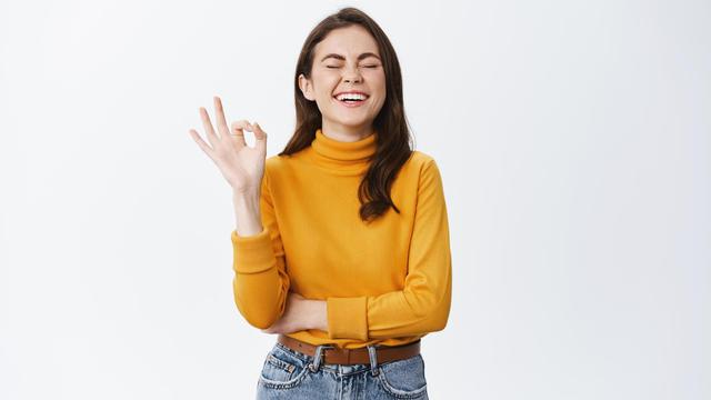 Laughing