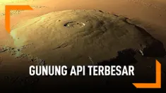 Olympus Mons, Gunung Api Terbesar di Tata Surya