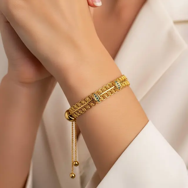 Gelang Emas Serut Ringan Harga Rp2 Jutaan