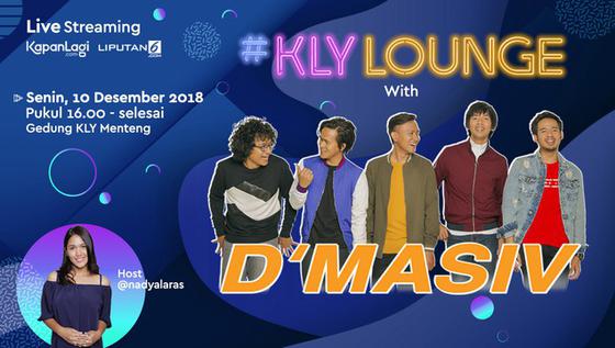 VIDEO: D'Masiv Live Streaming di KLY Lounge