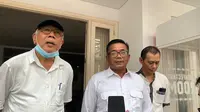 Sejumlah ketua DPC Gerindra dari kawasan Matraman Jatim mendatangi Kantor DPD di Surabaya. (Dian Kurniawan/Liputan6.com)