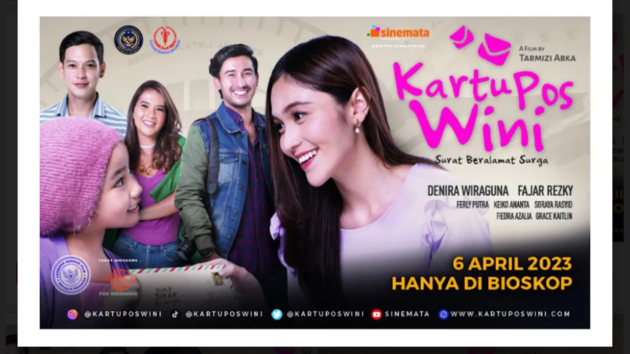 Film berjudul Kartu Pos Wini: Surat Beralamat Surga