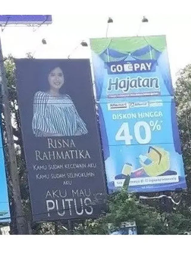 6 Baliho Ini Nyeleneh Banget, Bikin Tepuk Jidat