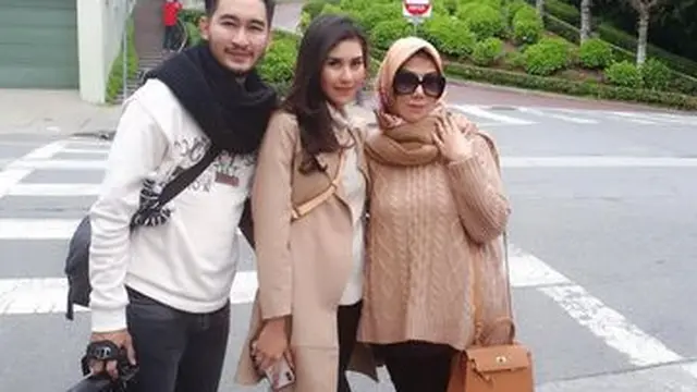 6 Momen Kedekatan Jeje Govinda dan Amy Qanita Ibunda Syahnaz, Menantu Idaman
