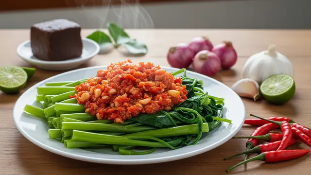 5 Resep Sambal Kangkung yang Segar dan Enak, Cocok untuk Pelengkap Lauk Harian di Rumah