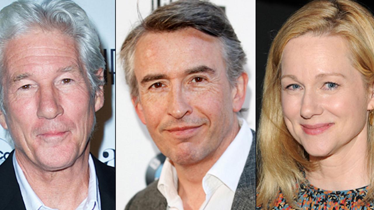 Richard Gere, Steve Coorgan dan Laura Linney 