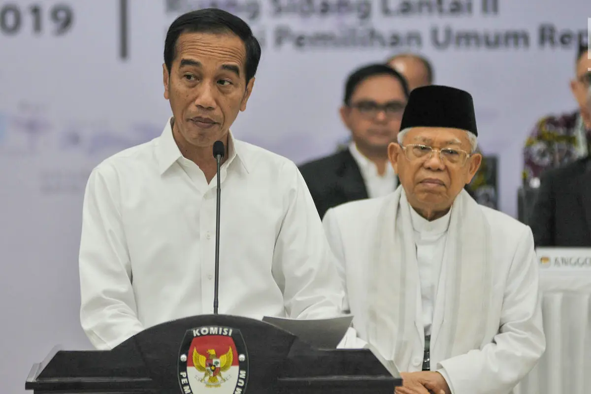 KPU Tetapkan Jokowi-Ma’ruf Amin Sebagai Presiden dan Wakil Presiden Terpilih