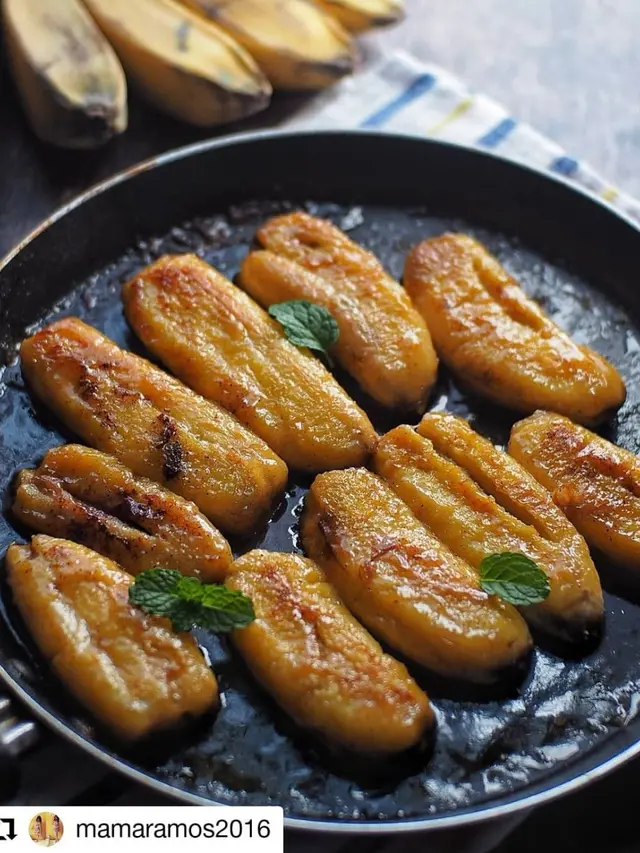 ilustrasi pisang panggang cinnamon/instagram/mamaramos2016