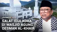 Salat Iduladha di Masjid Agung Oesman Al-Khair