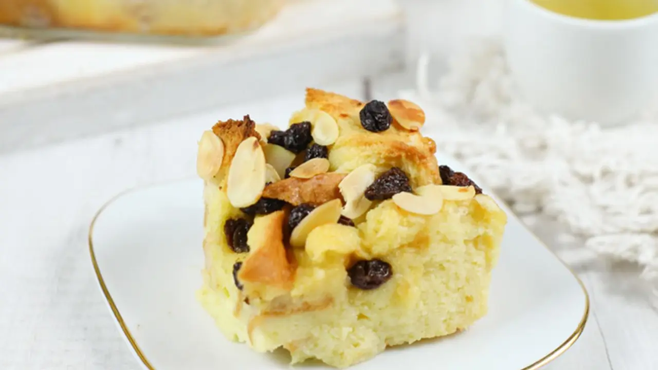 puding roti kukus